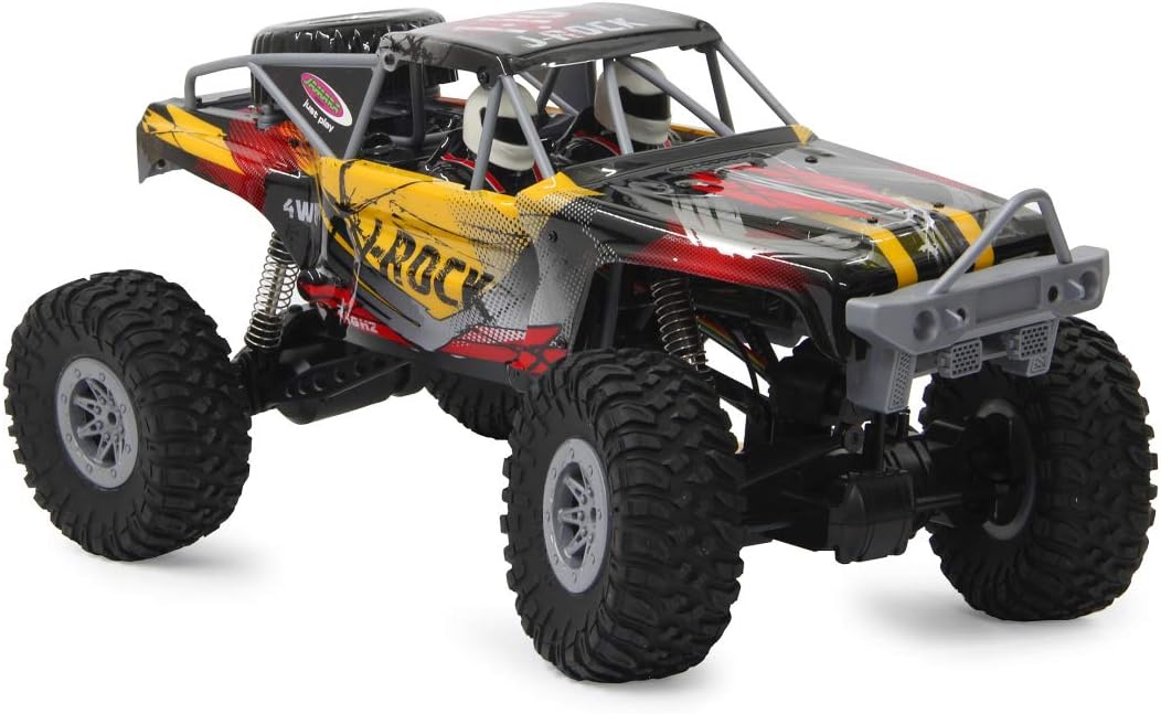 Jamara 410113, J-Rock Crawler 4WD 1:10 Li-Ion 2,4GHz, Rubber tires, Adjustable track, 2 drive motors - Image 5