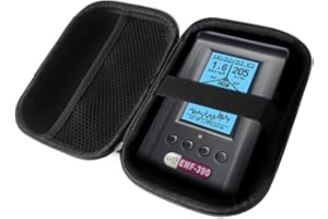 FitSand Hard Case Compatible for EMF Mete Advanced GQ EMF-390 Multi-Field Electromagnetic Radiation 3-in-1 EMF ELF RF meter