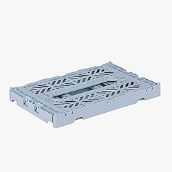 Aykasa Collapsible Storage Bins, Plastic Crate for