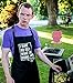 ApronMen, No Idea, Funny Aprons For Men, BBQ Grilling Apron With Adjustable Straps, One Size Fits All, Aprons With Pockets - Professionally Printed Gifts For Dad