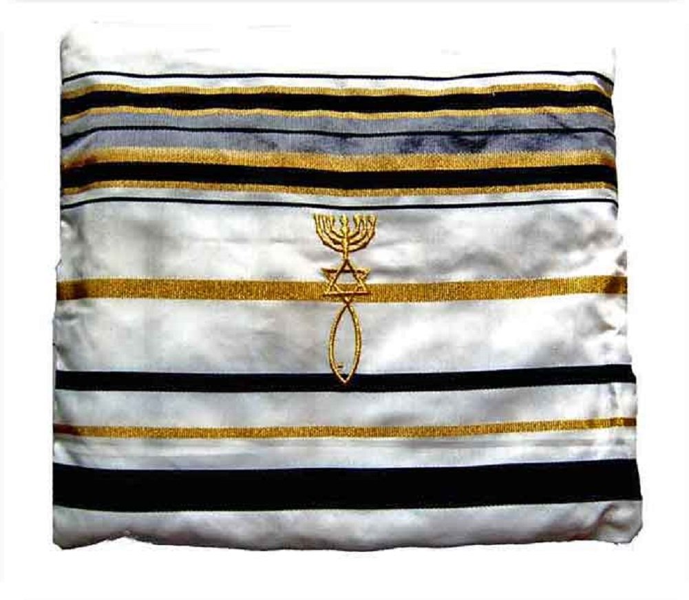 Bethlehem Gifts TM Authentic Messianic Jewish Christian Tallit Prayer Shawl from Israel Bethlehem Gifts TM Authentic Messianic Jewish Christian Tallit Prayer Shawl from Israel