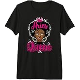 Aries Queen Black Aries Zodiac Sign Aries Astrology Premium Tri-Blend T-Shirt