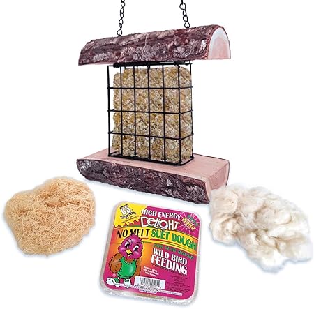 Amazon Com Mac S Suet Wild Bird Feeder All Natural Wood Made