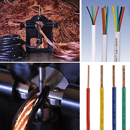 Top 10 Best Wire Strippers | Reviews — Consider Your Choice in 2020 jonsguide.org CNlinkco Copper Wire Stripping Machine Cable Wire Stripper Copper Recycle Tool Manual