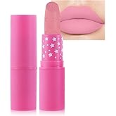 MIESCHER Matte Waterproof Lipstick, Velvety Lipsticks, Long Lasting Creamy Smoothing Non-stick Cup Sexy Colors Lip Stain with Beeswax, Hydrating Lipstick for Women Girls, #01 Light Pink