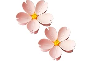 Magnetic Bag Clips 2 Flower 10 Clips 3D Cherry Blossom Magnet Chip for Food, Snack, Notes, Photos, Refrigerator Decoration| M