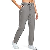 G Gradual Fleece Lined Pants Women 27.5"/29" Golf Pants 3 Pockets Water Resistant Warm Sweatpants for Cold Weather