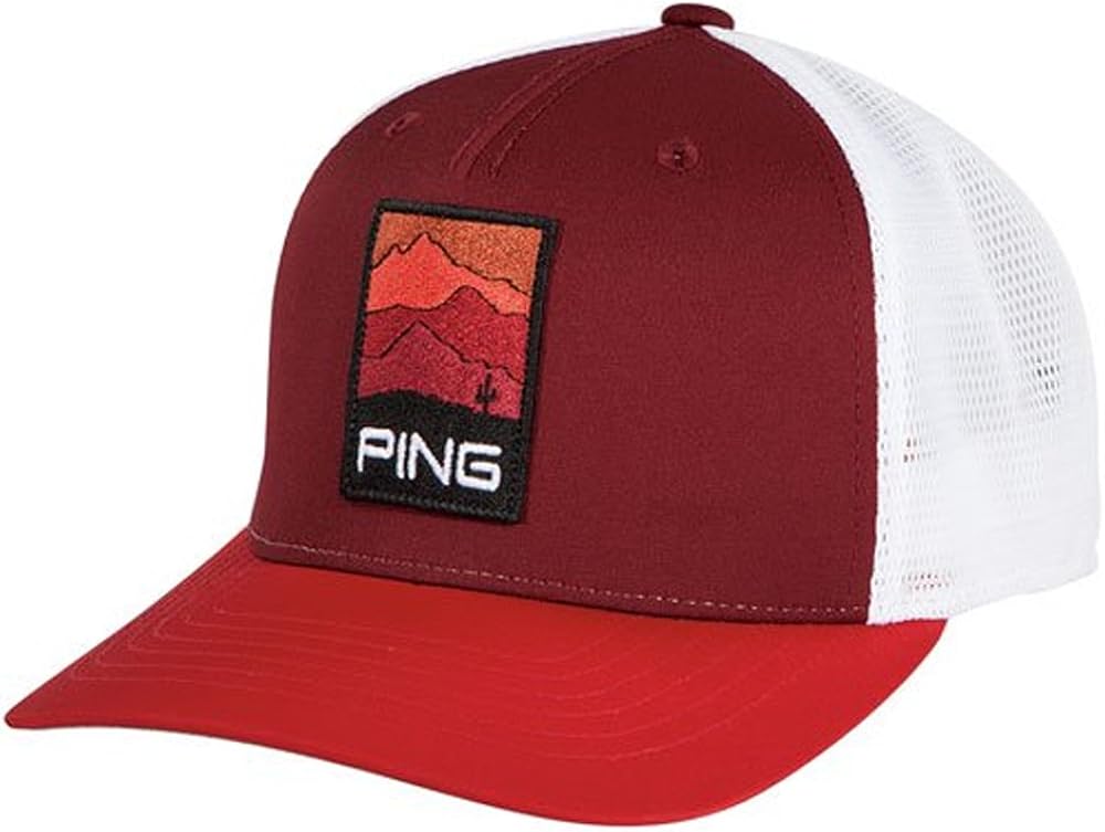 ping golf trucker hat