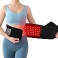 Comfytemp Cordless Red Light Therapy Belt for Body, Portable Rechargeable Near Infrared Light Therapy Wrap, 19W Wireless Large Light Band with Timer for Waist Lumbar Lower Back Pain Relief