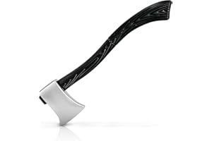 DAYSTART Fake Axe Prop for Adults Costume Accessory, Lumberjack Cosplay Axe with Detachable Handle