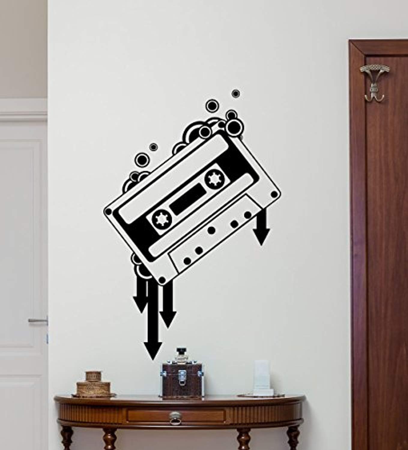 Audio Cassette Wall Decal Tape Music 