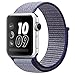 For Apple Watch Band 42MM Nylon Soft Breathable Nylon I Watch Replacement Band Sport Loop for Apple Watch Series 3/2/1 (Midnight Blue Sport Loop, For Wpple Watch 42MM)