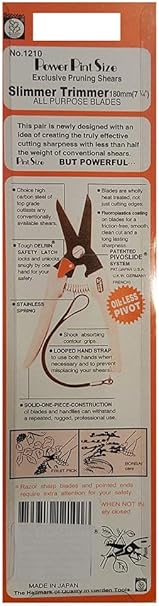 slimmer trimmer pruning shears