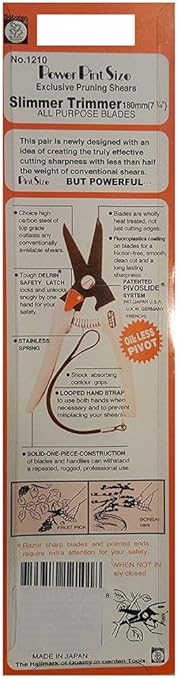 slimmer trimmer pruning shears