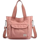 Blostirno Women's Casual Tote Purse Bag Shoulder Crossbody Large Capacity Nylon Top Handle Daily Handbag Work Bags