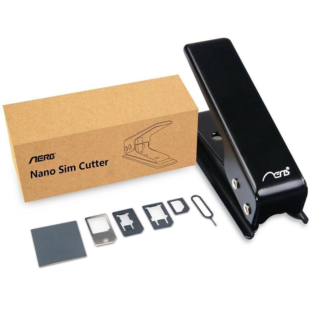 1 Nano Sim Card Cutter, Aerb Mini /Standard & Micro to Nano Sim for