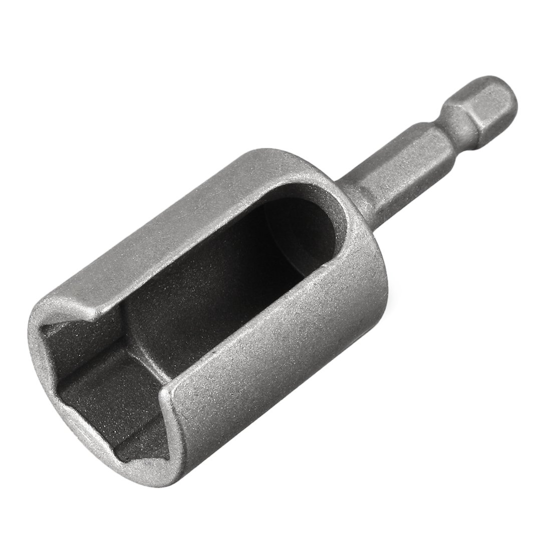sourcing map 17mm Nut Driver, 1/4" Quick-Change Hex Shank Slotted Drill Bit Socket Wrench Tool, 2.5 Inch Length