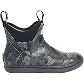 Xtratuf Women's 6 Inch Ankle Deck Boot, Black Camo, 9