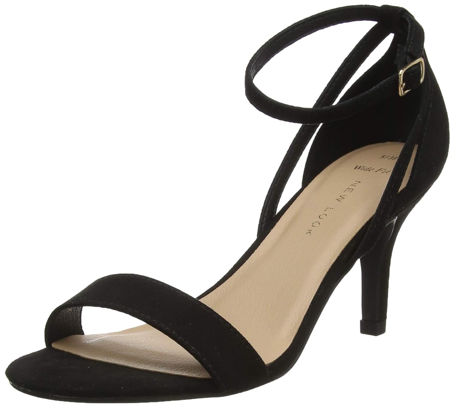 New Look Women's Wide Foot Trinny Open Toe Heels Amazon.co.uk Shoes & Bags