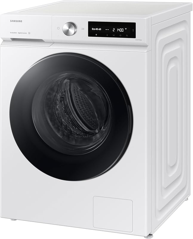 WW11DB7B34GWU3 - Lavadora AI EcoBubble, 11 kg, A-20% con Super Speed 39, Vapor, Color Blanco