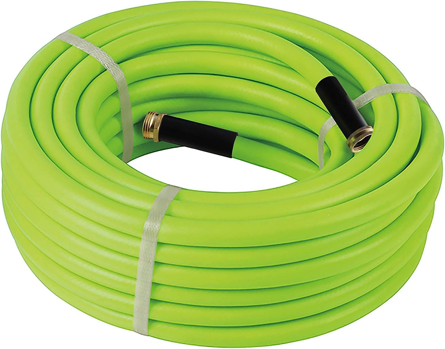 Atlantic Premium Hybrid Garden Hose 5/8 Inch 75 Feet Brass