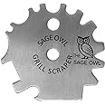 Sage Owl Grill Scraper for Outdoor Grill - Bristle-Free Grill Cleaner Alternative to Grill Brushes - BBQ Scraper for Grill Cl