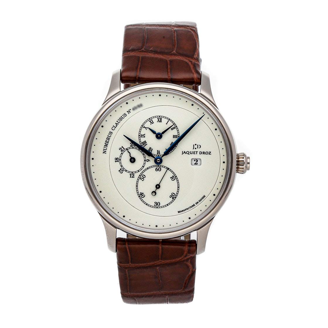 Jaquet Droz Les Deux Fuseaux Mechanical(Automatic) Ivory Dial Watch J015134202 (Pre-Owned)