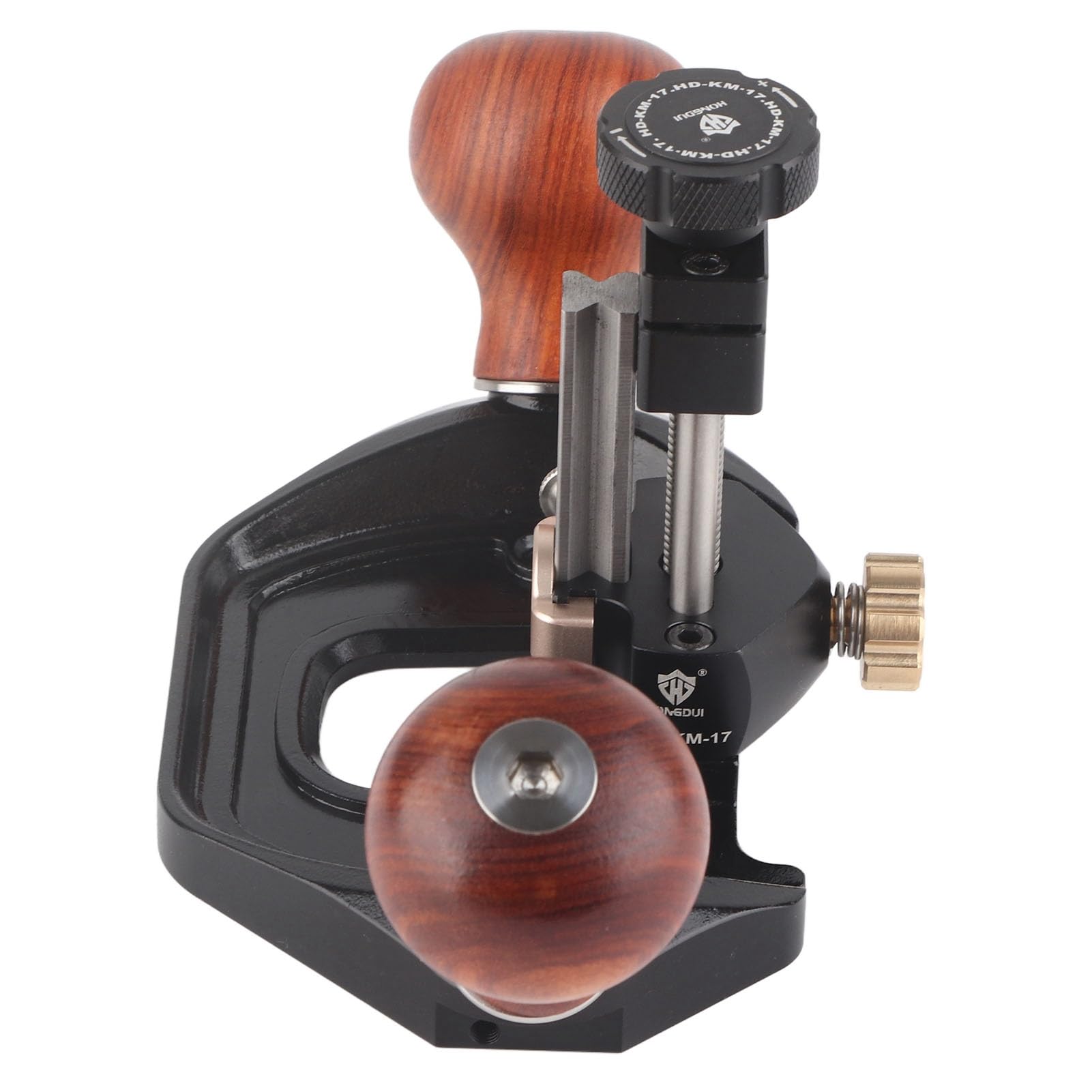 Handheld Router Plane Adjustable Aluminum Alloy Wood Handle Woodworking Hand Push Planer for Precise Trimming