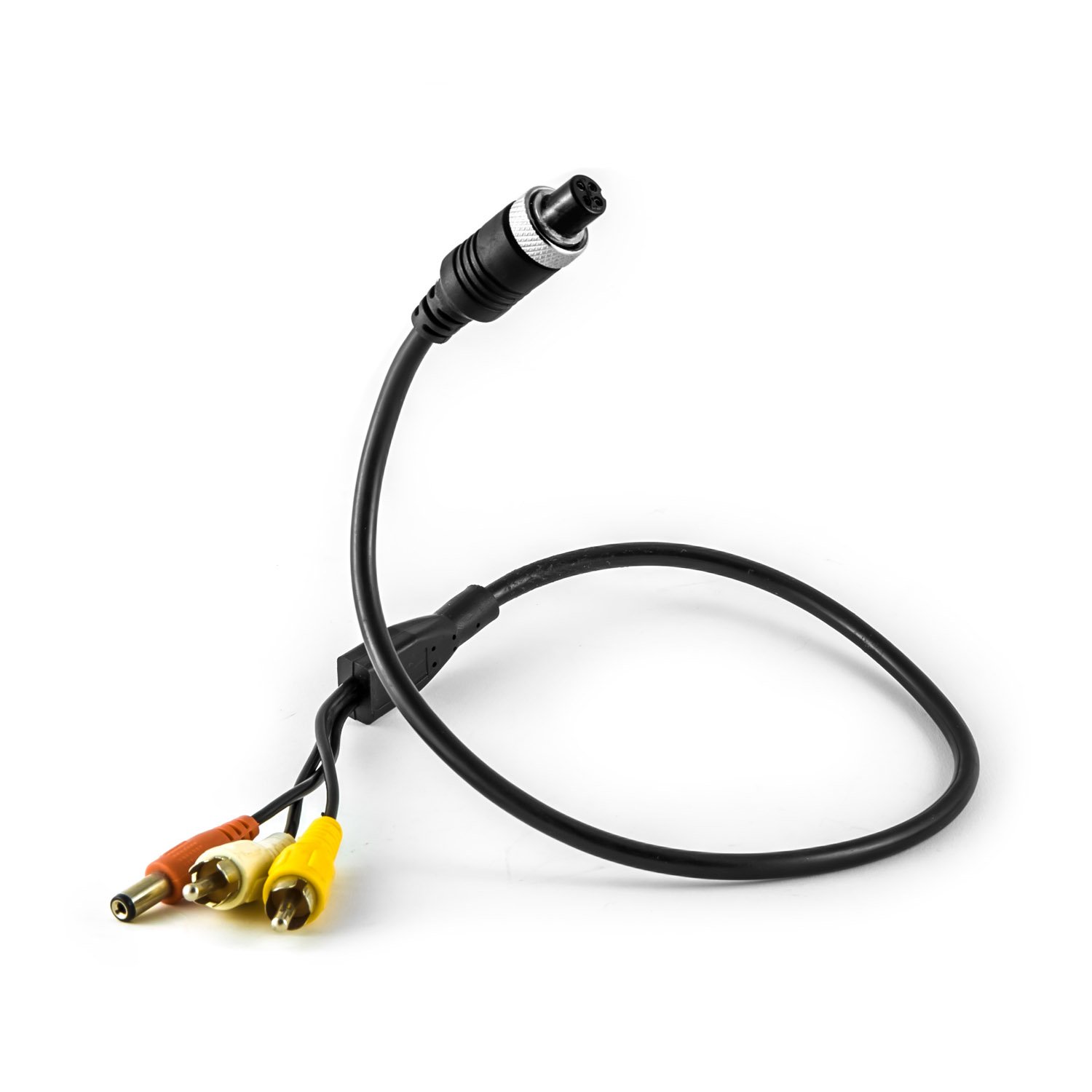 Carmedien 4 Pin Reversing Camera Adaptor Cable 1 to RCA Cinch male