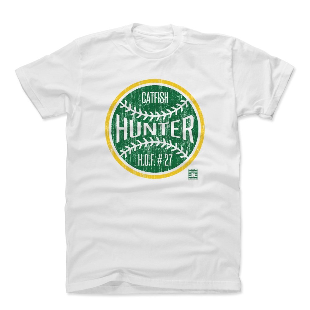 Catfish Hunter Shirt Vintage Oakland Baseball S Apparel Catfish Hunter
