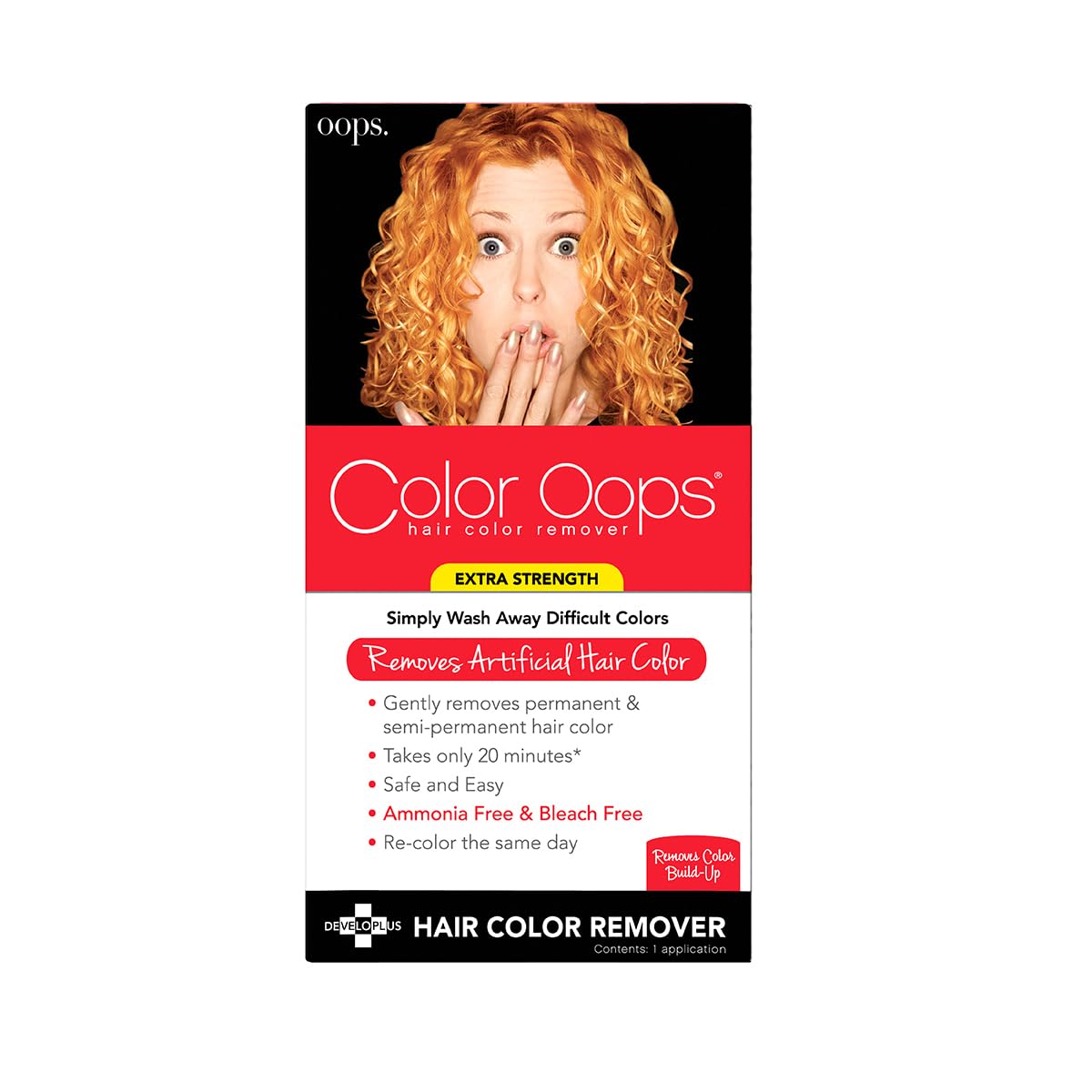 Developlus FCOP0002 Color Oops Hair Color Remover, Extra Strength, Extra Conditioning
