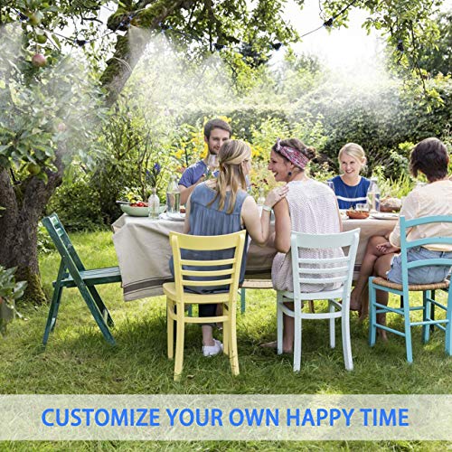 Bearbro bewässerungssystem Outdoor, DIY Outdoor Misting System, Automatische Bewässerung Sprühnebel Kühlung Kit für… – Bild 3