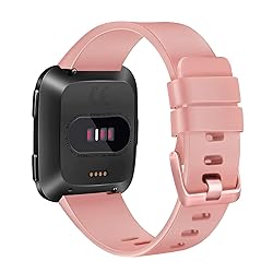 AK Sports Bands Compatible for Fitbit Versa, Soft