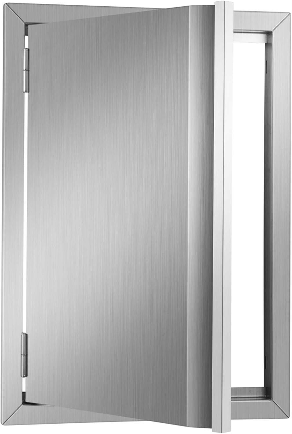 Amazon Com Mornon Bbq Access Door 17x24inch 304 Stainless Steel Outdoor Kitchen Doors For Grilling Station Outside Cabinet Barbeque Grill Garden Outdoor