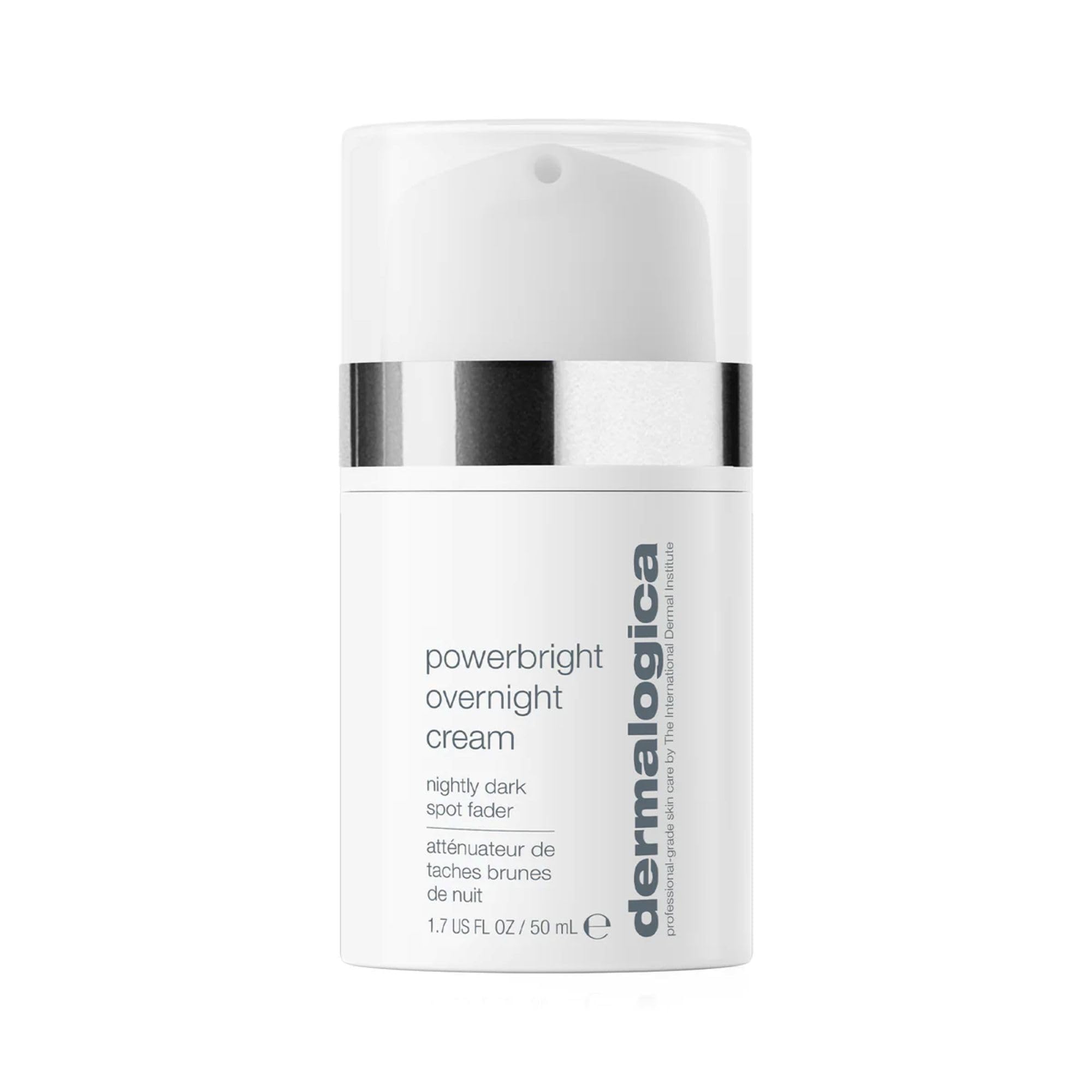 Dermalogica PowerBright Overnight Cream - Fades Dark Spots, Nourishing Nighttime Moisturiser with Niacinamide, Vitamin C, for Skin Texture, Antioxidant Protection & Fine Line Reduction, 50ml