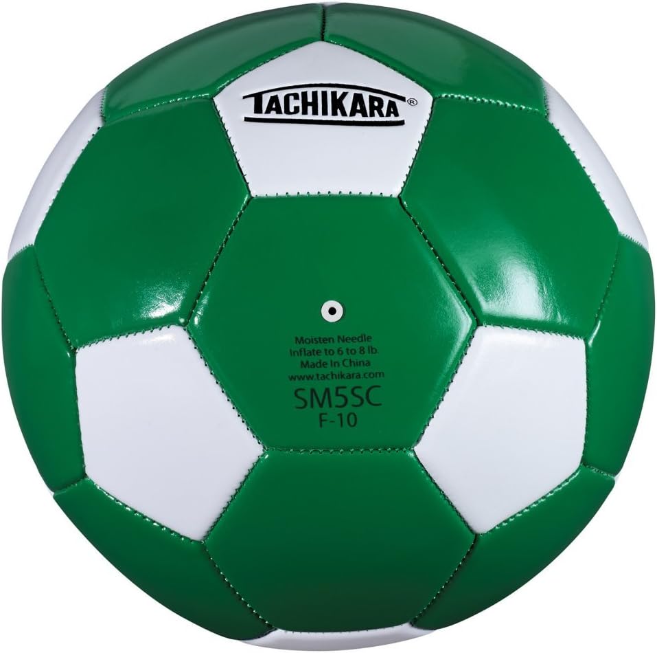 Tachikara SM5SC - Balón de fútbol (Talla 5), Color Kelly/White ...