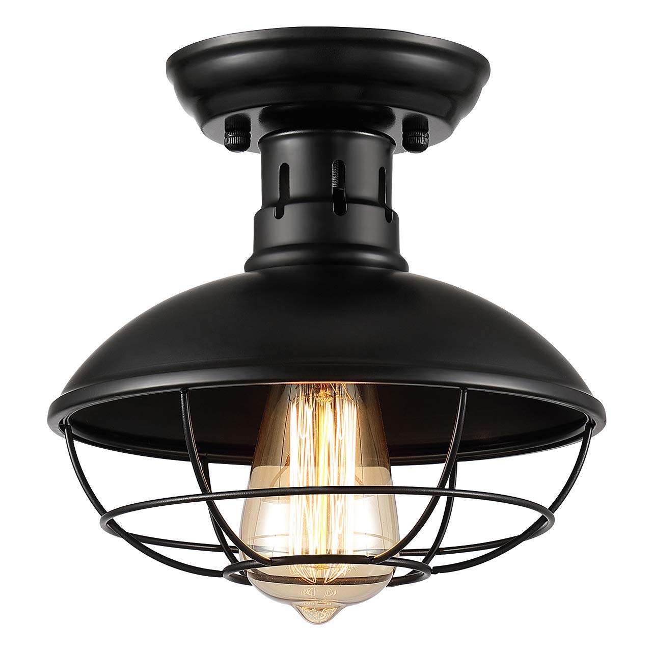 Best Industrial Farmhouse Lighting Flush Mount