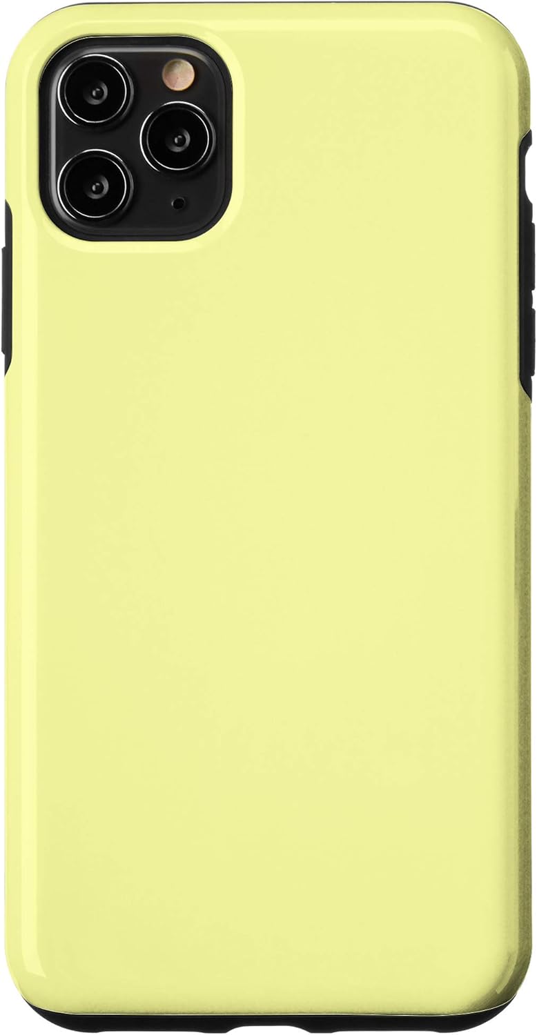 iPhone 11 Pro Max Light Yellow Case