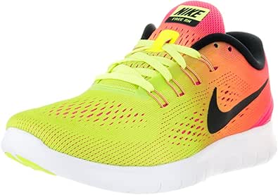 Amazon.com | NIKE Women's Free Rn OC Multi Color/Multi Color Running Shoe 5.5 Women US | Road 