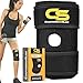 Top Knee Brace Support Sleeve For Arthritis, ACL, Running, Basketball, Meniscus Tear, Sports, Athletic - Open Patella Protector Wrap with Adjustable Non Slip Neoprene Straps - Relieves Pain