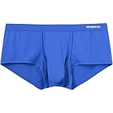 HASWECHYS Mens Boxer Briefs Sexy Elephant Trunk Underwear Bulge Enhancing Dual Pouch Breathable