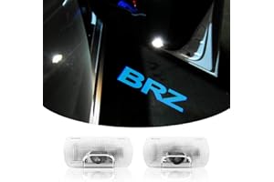 uunonaha 2 pcs Non-Fading LED Car Door Logo Lights Courtesy Projector Laser Welcome Light Ghost Shadow Puddle lamp Compatible for BRZ Accessories… (BRZ-BLUE, ZD6 2012-2020)