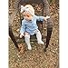 Tiny Captain Baby Girl Knee High Socks 8-24 Months Long Thick Baby Toddler Gripper Non-Slip (Pink, White, Grey, Small)