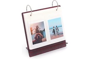 LAGIPA 2x3 Inch Photo Desk Album, Instax Mini Photo Calendar Album for Fujifilm Instax Mini 11 90 70 50S 26 25 9 8+ 7S Instant Camera, Polaroid Photo Albums for Polaroid 2x3 Film & Kpop Photocard, 96 Pockets
