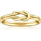 Pure Collection by Ross-Simons 18kt Gold Over Sterling Knot Ring