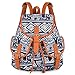 Vbiger Canvas Backpack for Women & Girls Boys Casual Book Bag Sports Daypack (Elephant Blue.)