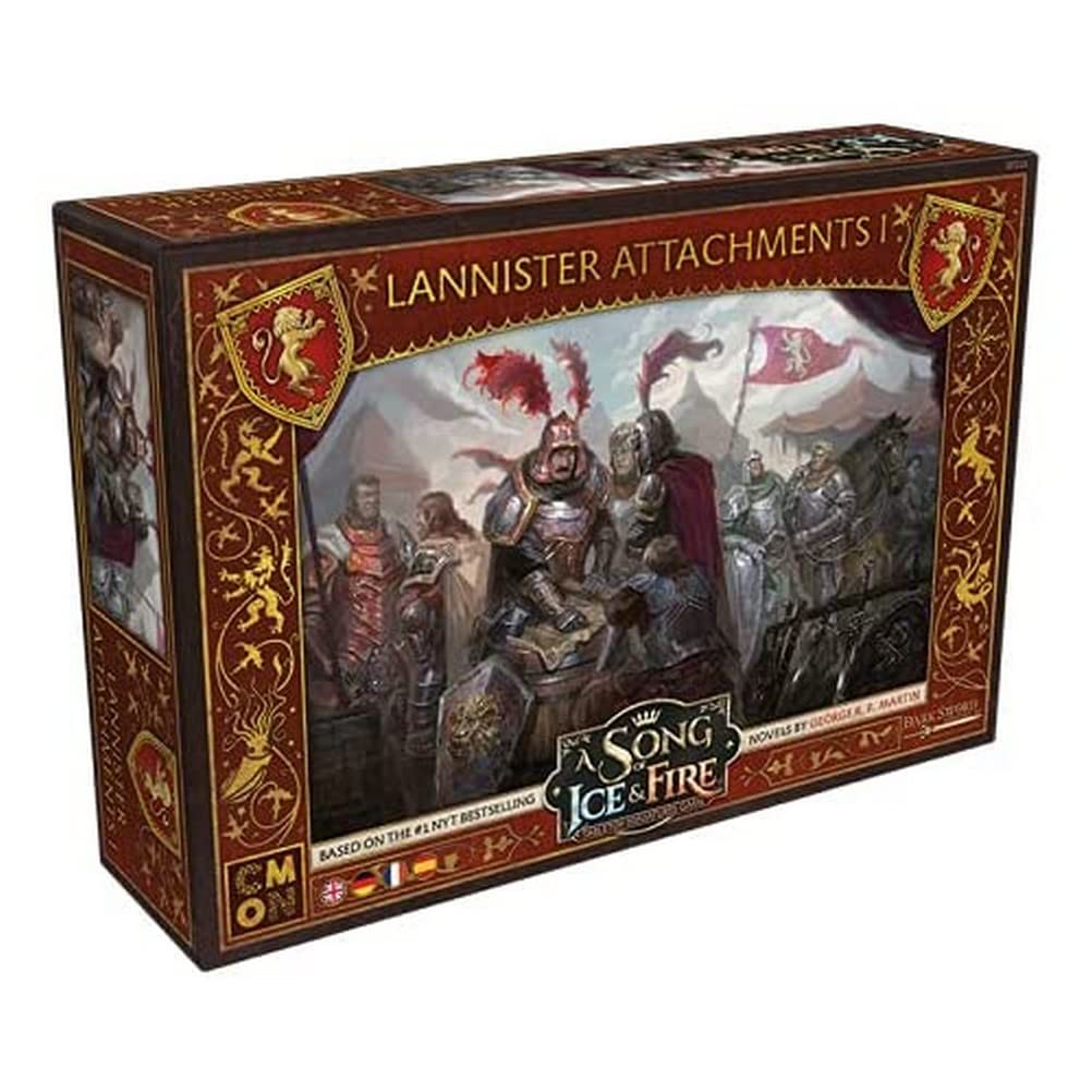 CMON Asmodee A Song of Ice & Fire Reinforcements by Haus Lennister I, Expansion, Tabletop, German,Multicoloured, Colourful,CMND0140 โ image 1
