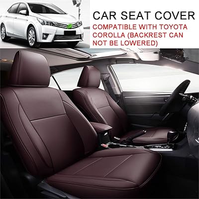 Custom Leather Car Seat Cover for Toyota Corolla Jamaica Ubuy