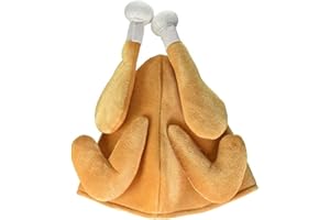 Rubies Roasted Turkey Hat for Adults, Men's No Size Brown