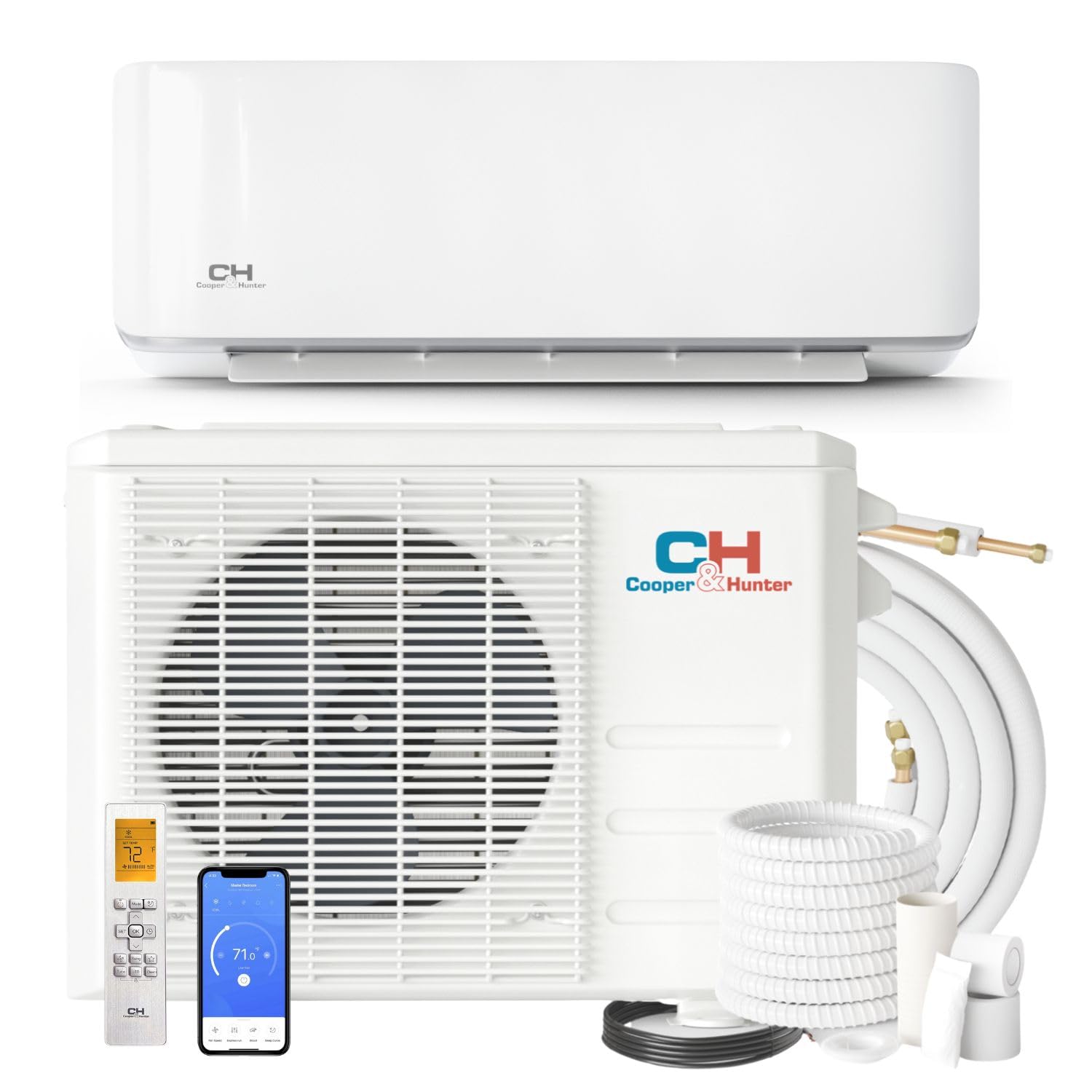 Cooper & Hunter 30,000 BTU Mini Split AC/Heating